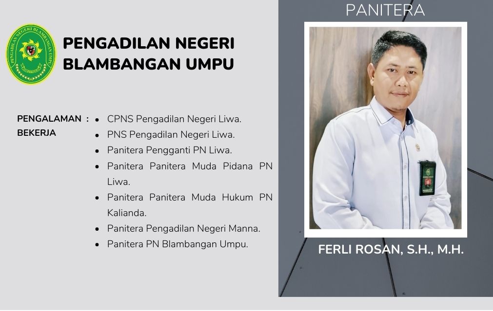 pak panitera baru.ID Card
